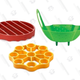 OXO Silicone Pressure Cooker Set | $22 | Daily Steals | Promo code KJOXO